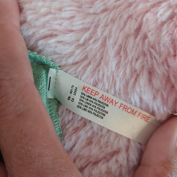 Free People Beach Homecoming Jumper Wide leg Linen Blend Size Meduim - Picture 7 of 7